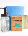 Unscented Dish Soap Powder Dishwashing Kit
