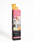 Kit vaisselle aux agrumes - Liquide vaisselle aux agrumes, chiffon en cellulose, éponge à récurer et distributeur pour verres