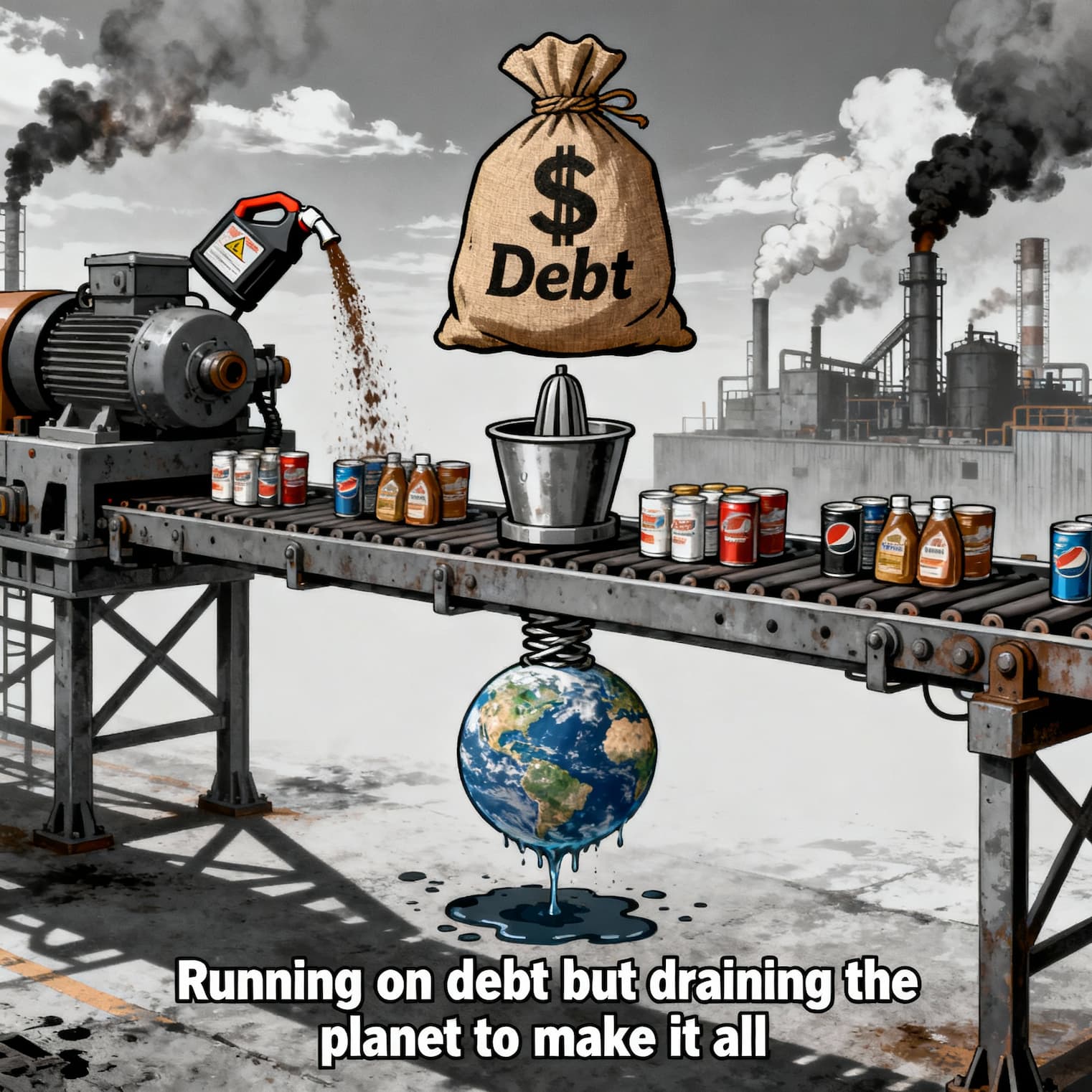 the economics of resource extraction and debt