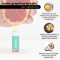 Jumbo Grapefruit Lip Balm