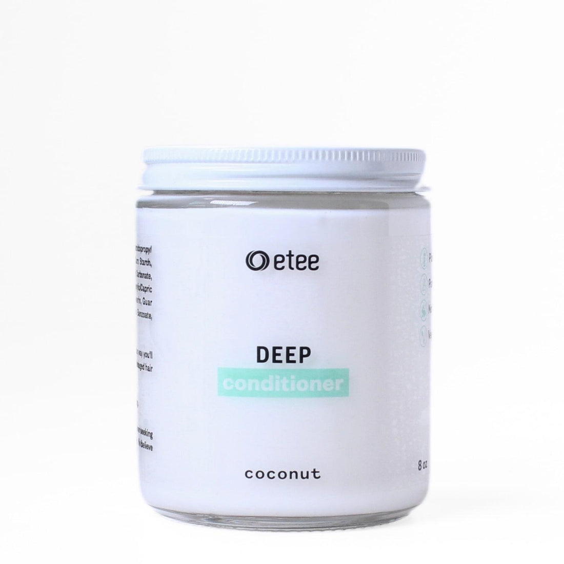 Single jar of etee coconut deep conditioner
