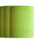 Three layered green cellulose cloths (reusable paper towel)