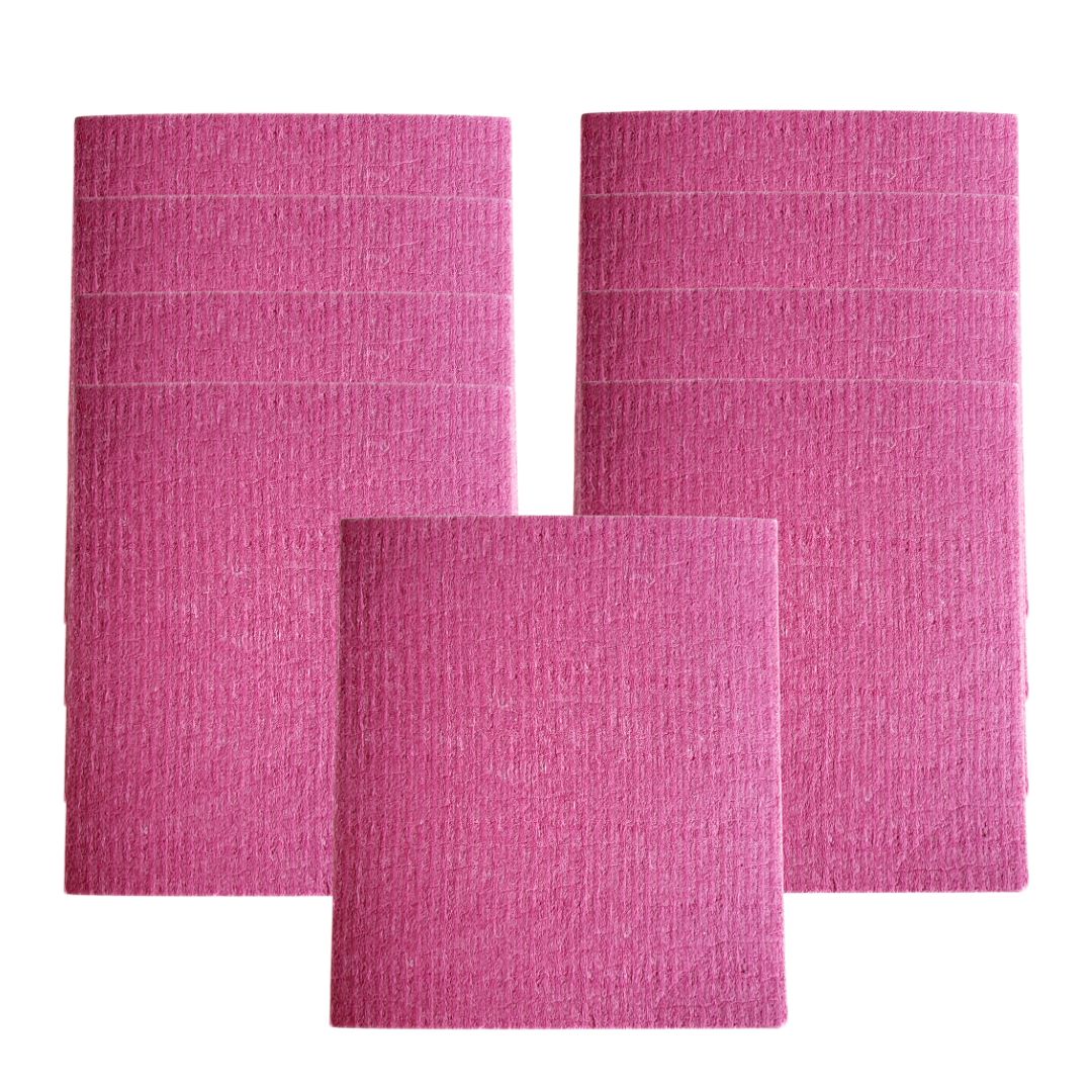 Chiffon de nettoyage en cellulose