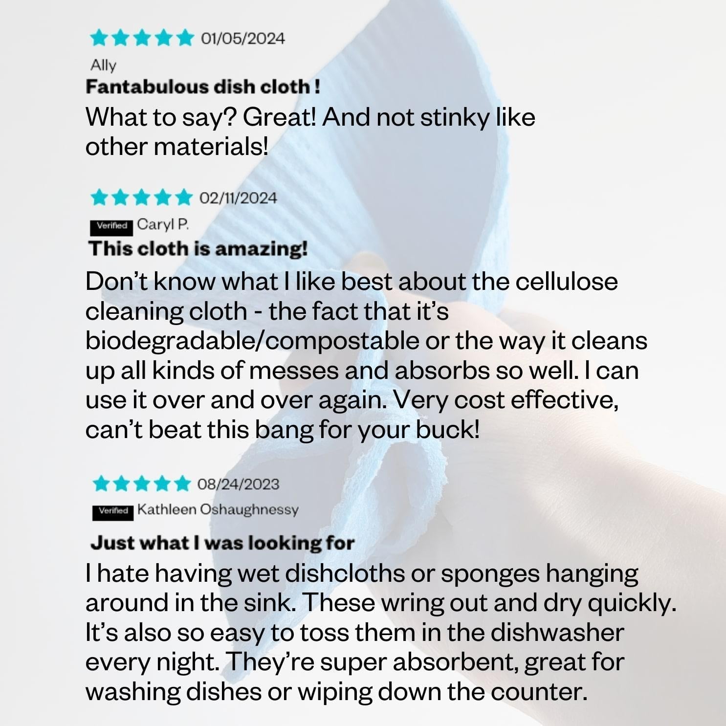 Kit de liquide vaisselle sans parfum - Liquide vaisselle sans parfum, chiffon en cellulose, éponge à récurer et distributeur pour verres